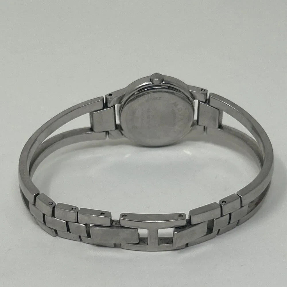 Movado Amorosa Watch 84 E4 1842 Stainless Water Resistant Saphhire Crystal